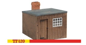 Hornby TT9024 - TT - Holz Streckengebäude